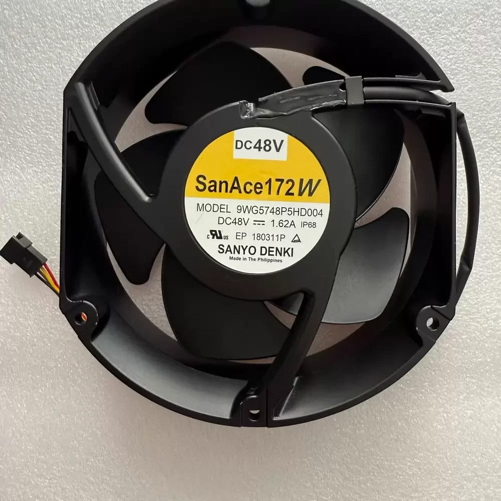 9WG5748P5HD004 Sanyo Denki 48V 172x150x51mm IP68 Axial Fan