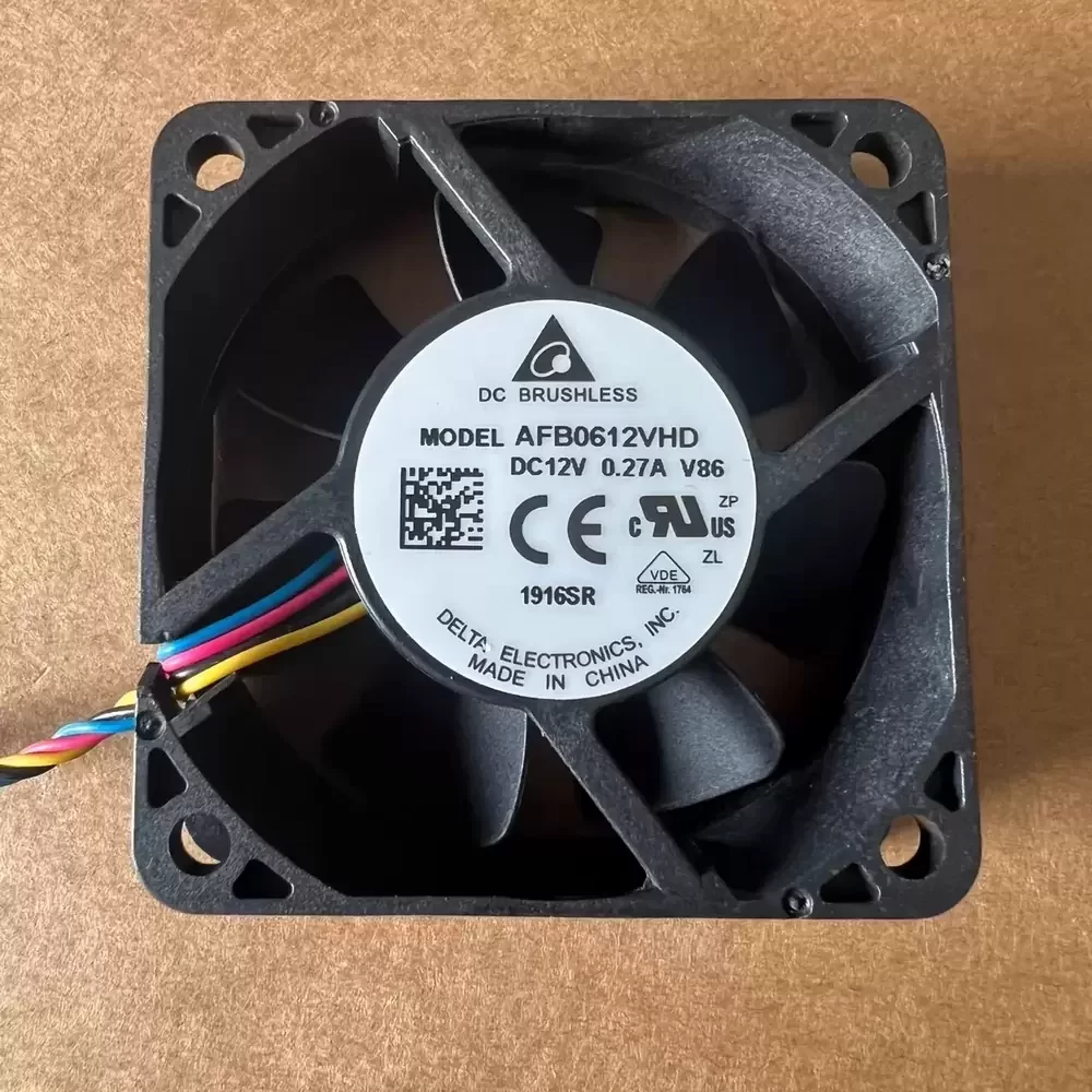 AFB0612VHD-V86 Delta 12VDC 2.16W 60x60x20mm PWM Fan