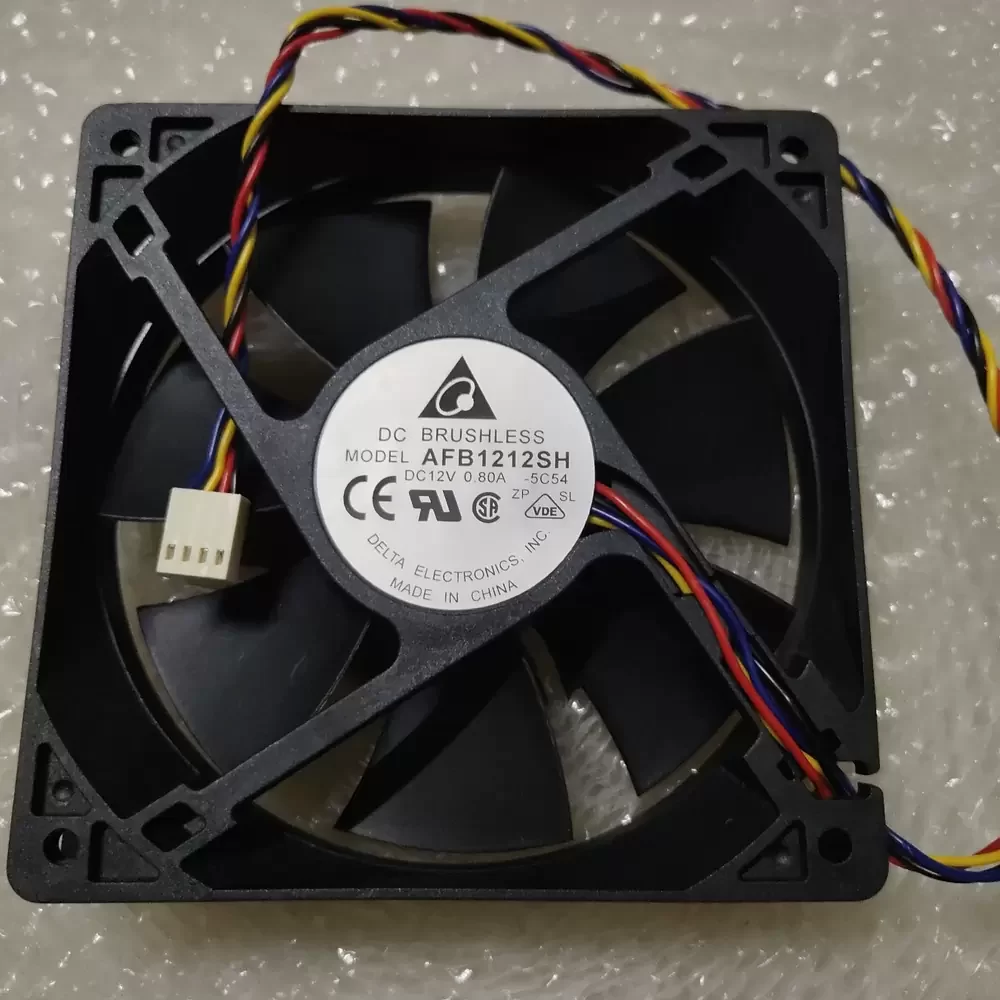 AFB1212SH-5C54 Delta 12VDC 0.80A 120x120x25mm Axial Fan