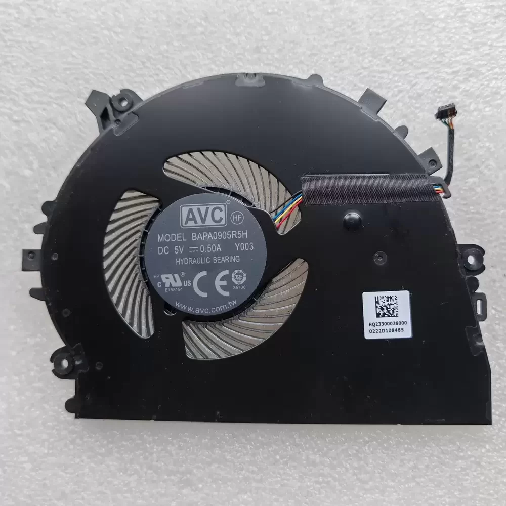 BAPA0905R5H-Y003 AVC 5VDC 0.50A Laptop CPU Cooling Fan