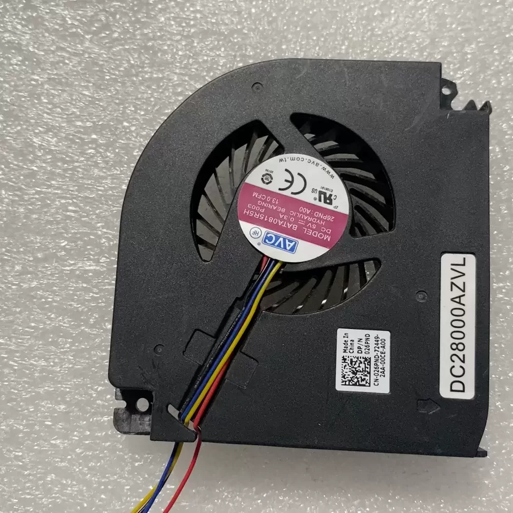 BATA0815R5H-R003 AVC 5VDC 0.3A 4-Wire Blower Cooling Fan