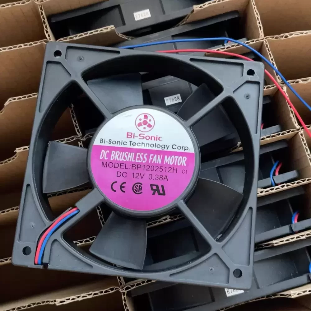 BP1202512Hc1 Bi-Sonic 12VDC 0.38A 120x120x25mm Axial Fan