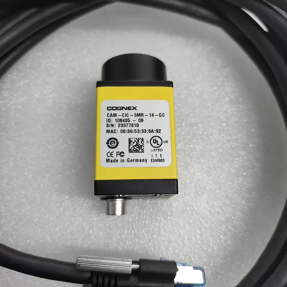 CAM-CIC-5MR-14-GC Cognex 5MP 14fps 1/2.5"CMOS GigE Camera