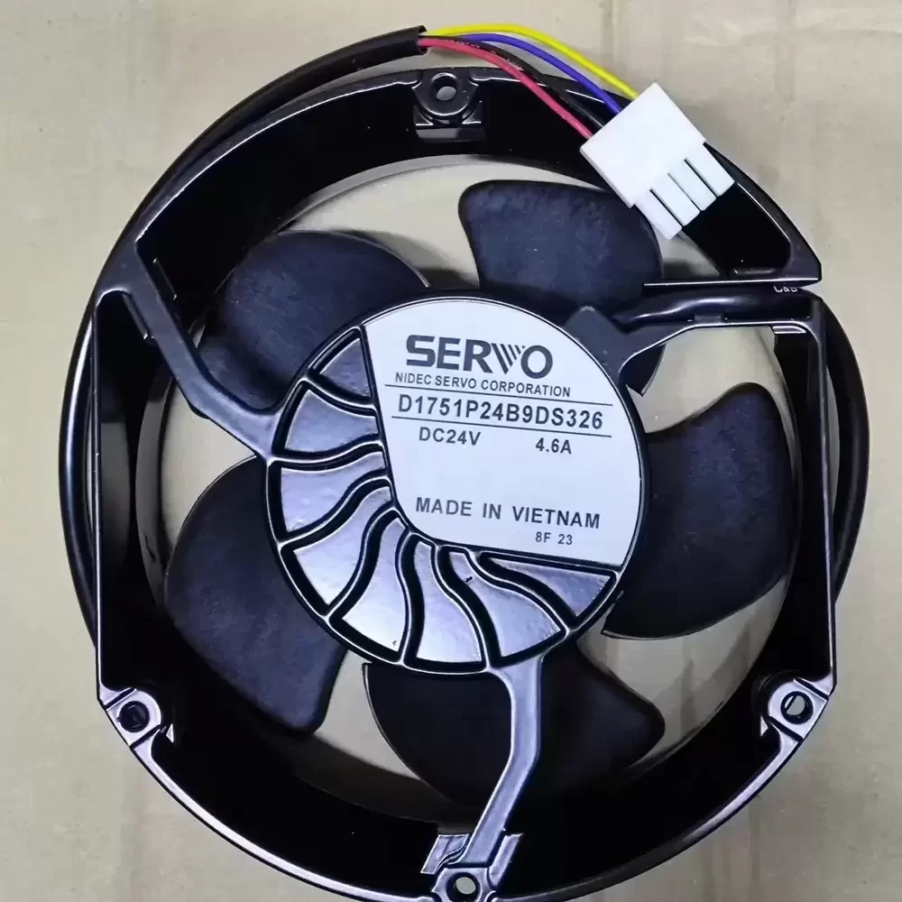 D1751P24B9DS326 Nidec Servo 24VDC 4.6A 172x150x51mm Axial Fan