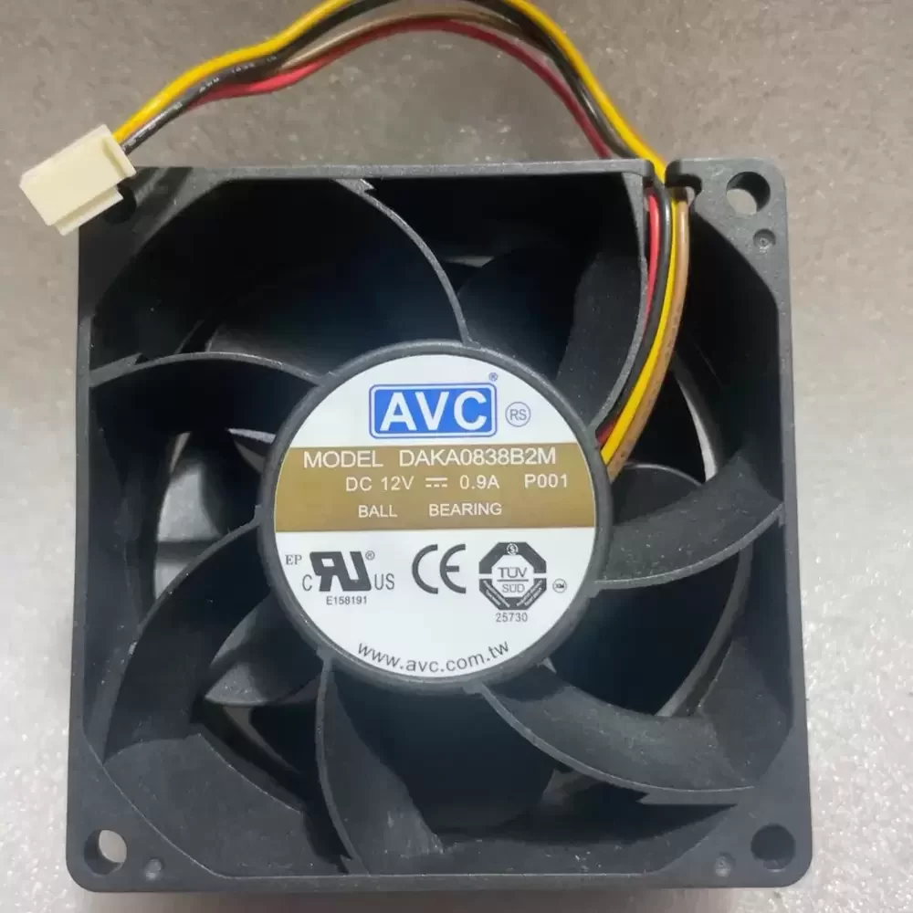 DAKA0838B2M-P001 AVC 12VDC 0.9A 80x38mm Axial Fan