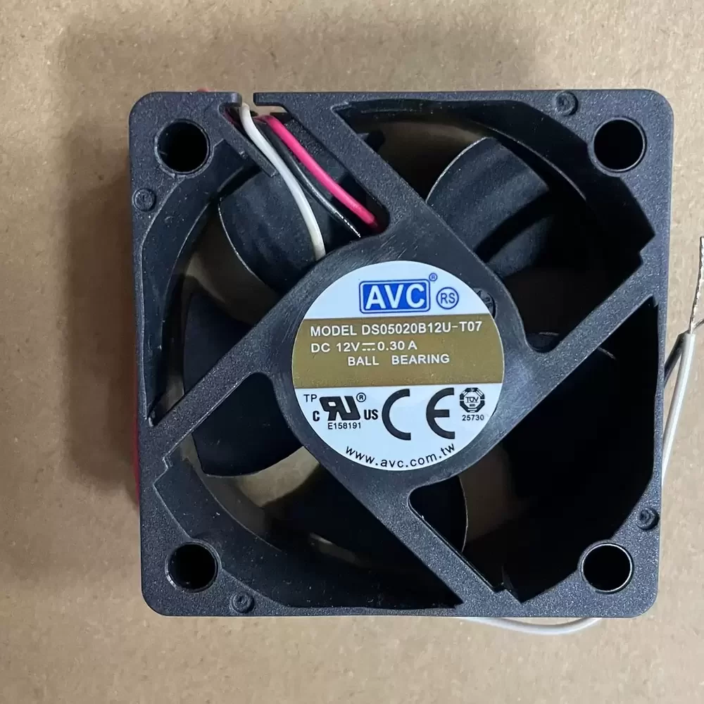DS05020B12U-T07 AVC 12VDC 0.30A 50x50x20mm Axial Fan