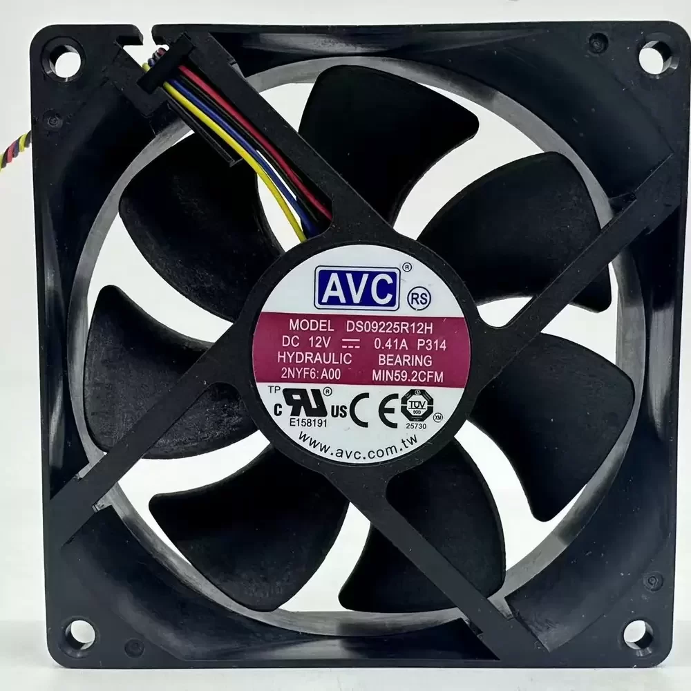 DS09225R12H-P314 AVC 12VDC 0.41A 92mm PWM Cooling Fan