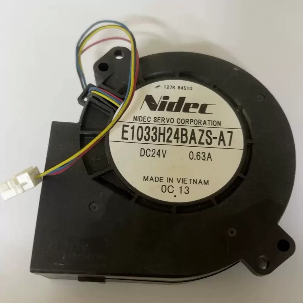 E1033H24BAZS-A7 Nidec 24VDC 0.63A 97x94x33mm Centrifugal Blower