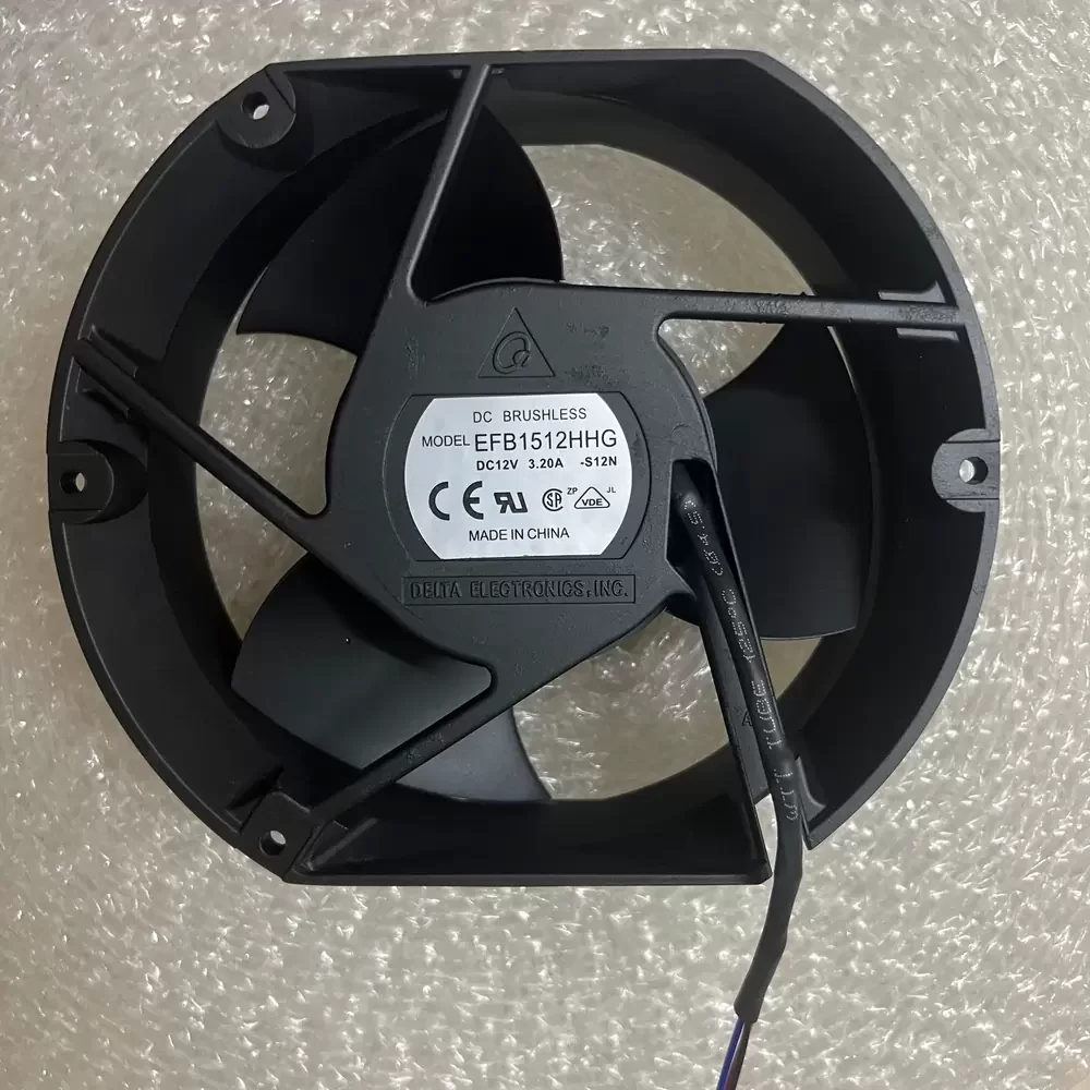 EFB1512HHG-S12N Delta 12VDC 3.2A 172mm Axial Cooling Fan