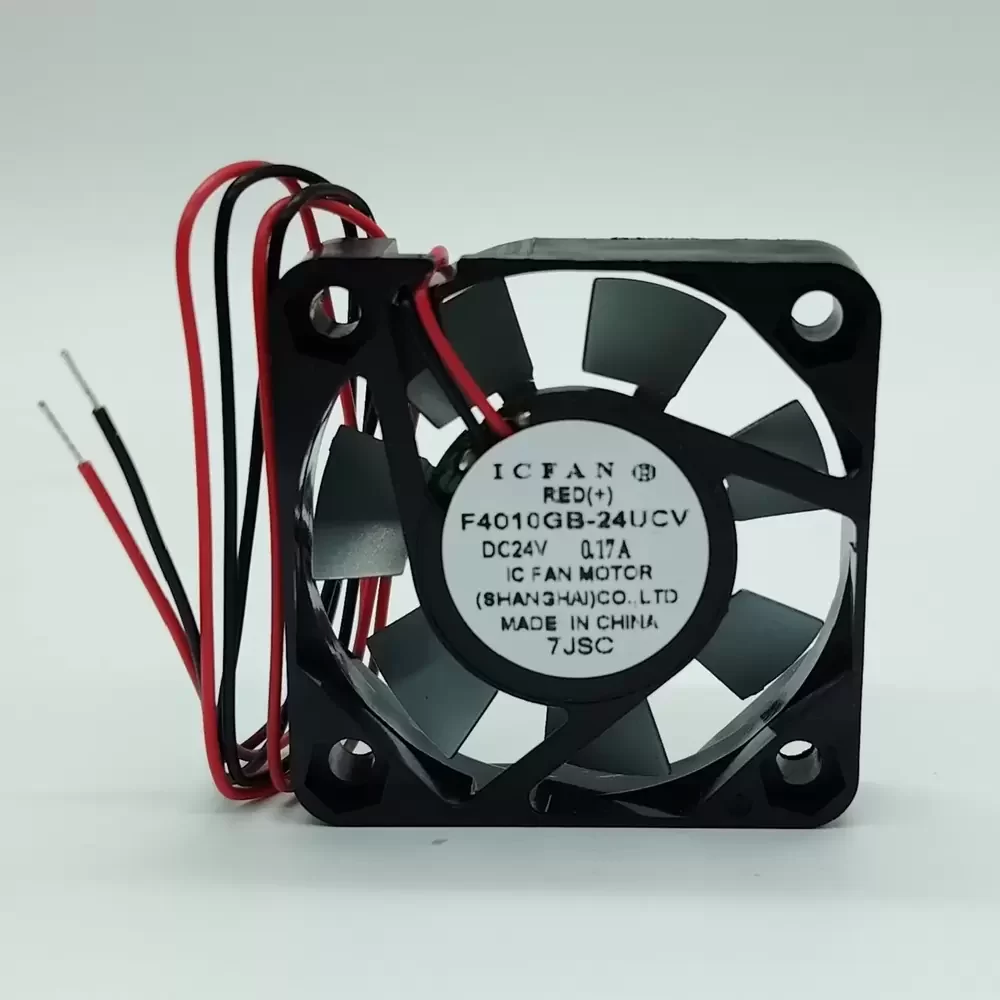 F4010GB-24UCV ICFAN 24V 0.17A 40x40x10mm DC Axial Fan