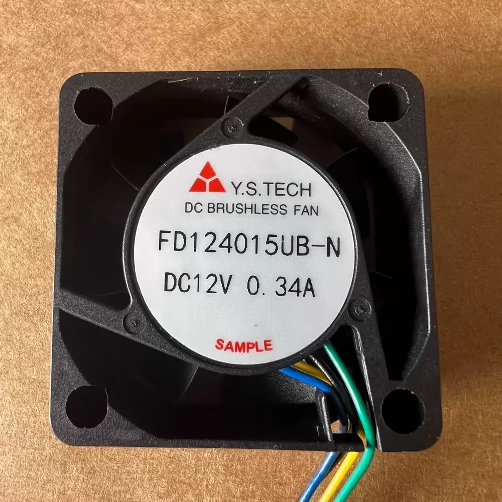 FD124015UB-N Y.S.TECH 12V 11000RPM 40x40x15mm DC Axial Fan