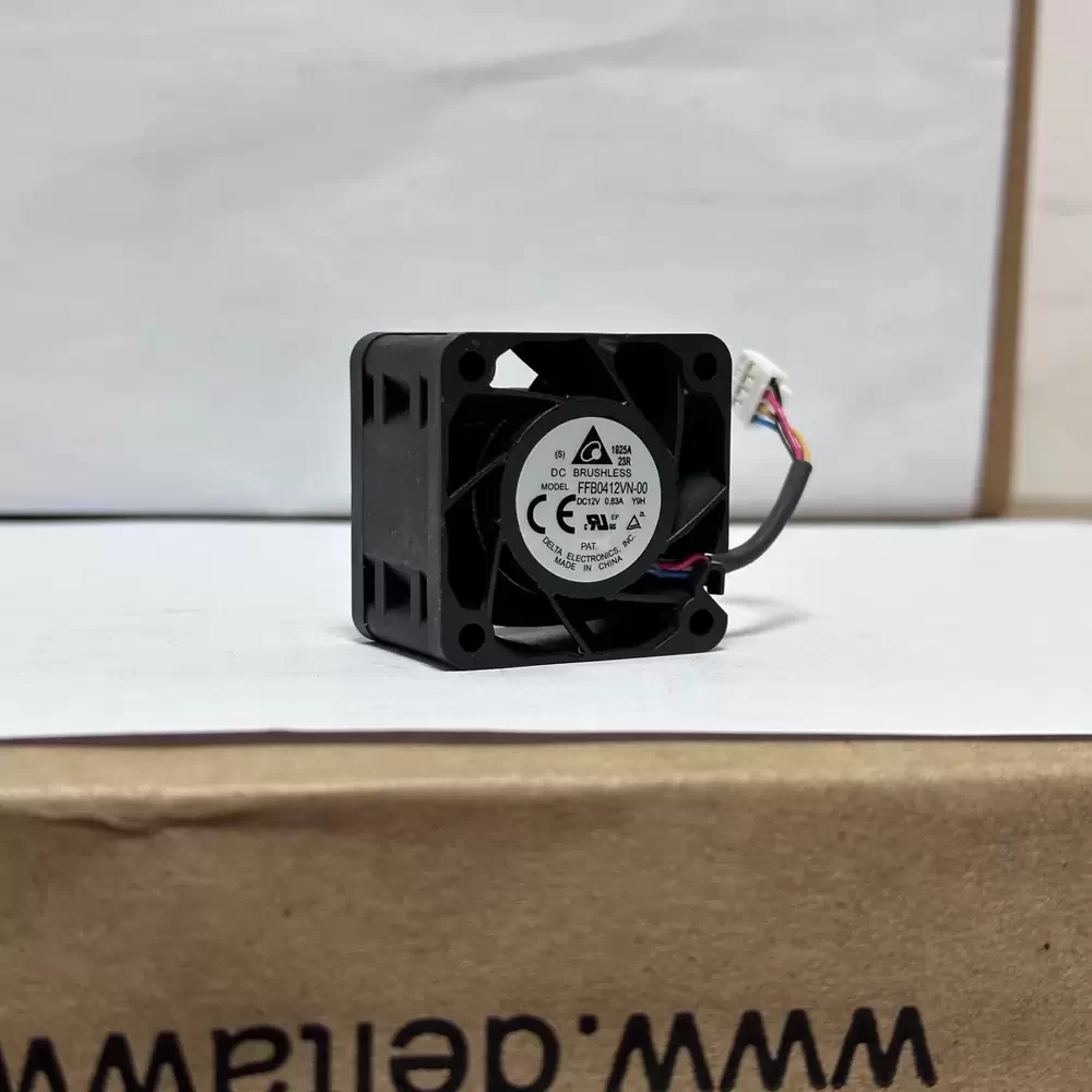 FFB0412VN-F00Y9H Delta 12VDC 0.83A 40x40x28mm Axial Fan FFB0412VN-F00Y9H Delta 12VDC 0.83A 40x40x28mm Axial Fan