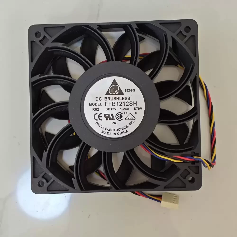 FFB1212SH-S79V Delta 12VDC 1.24A 120mm Axial Cooling Fan
