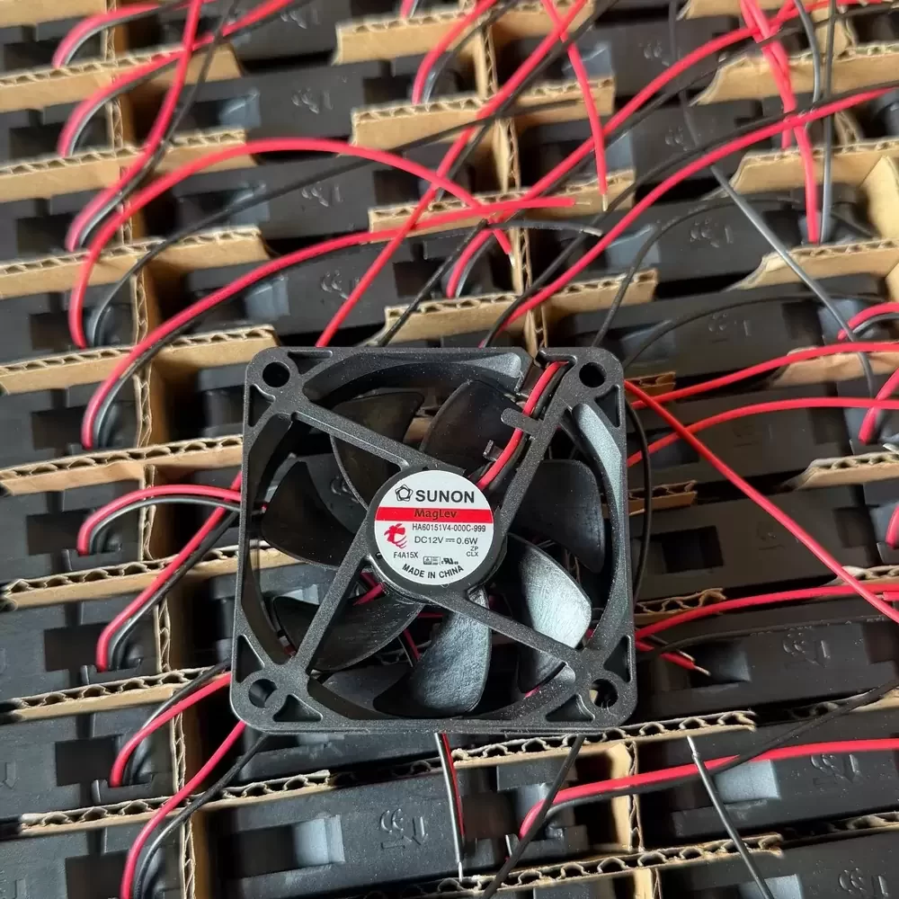 HA60151V4-000C-999 Sunon 12VDC 0.60W 60x60x15mm Cooling Fan