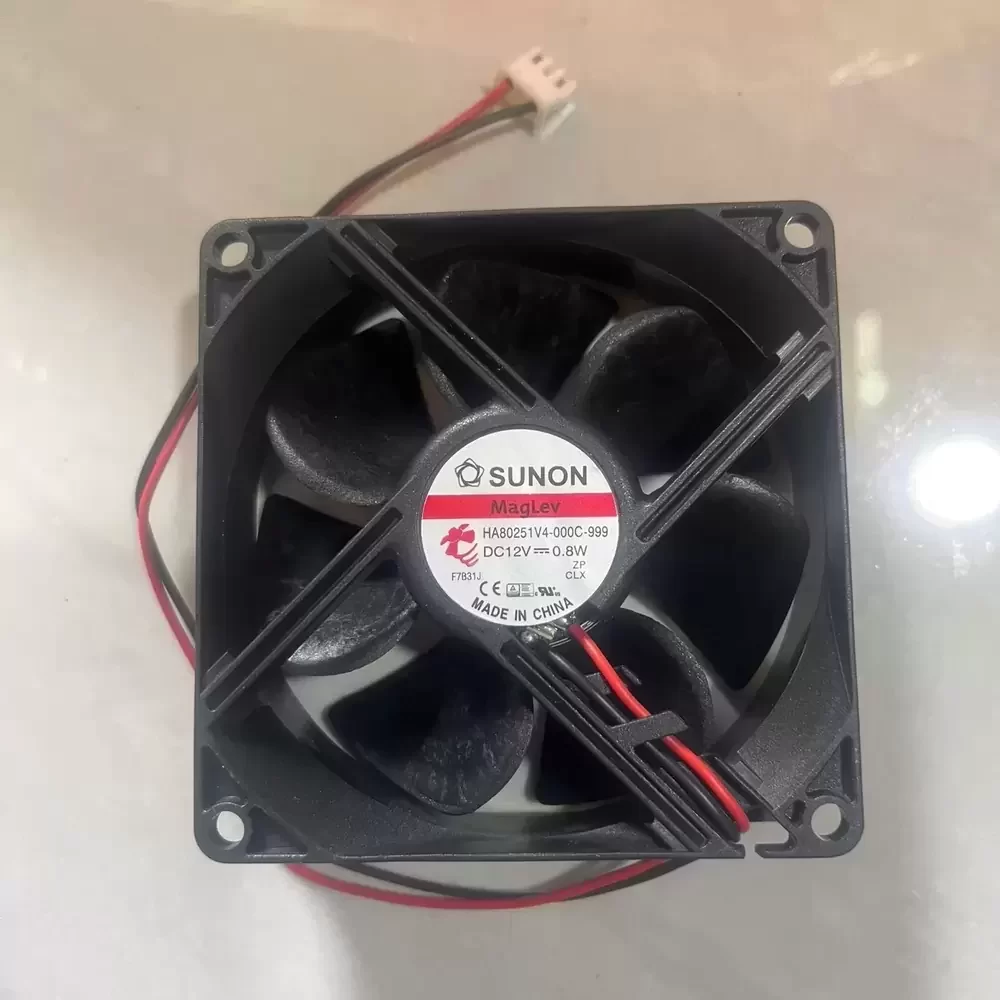 HA80251V4-000C-999 SUNON 12VDC 0.8W 80x80x25mm Axial Fan