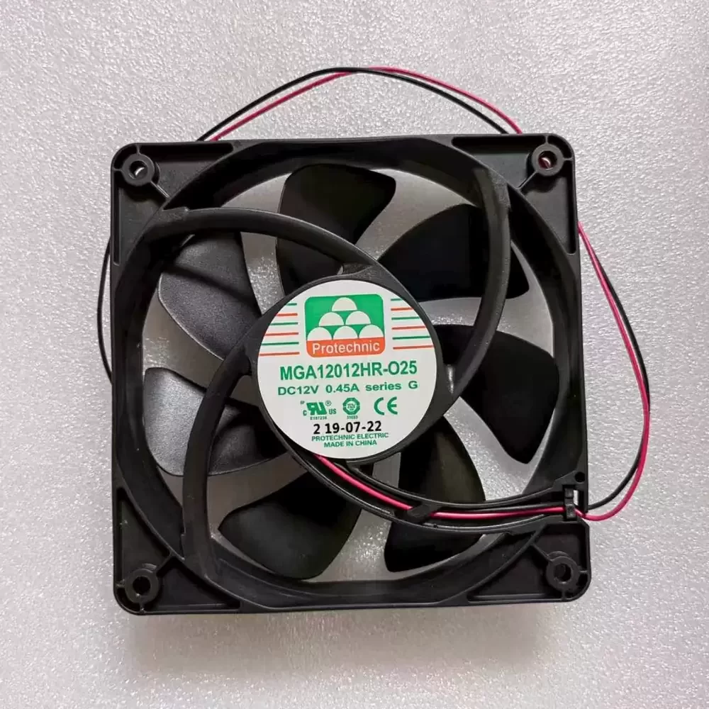 MGA12012HR-025G Protechnic 12VDC 0.45A 120x120x25mm Fan