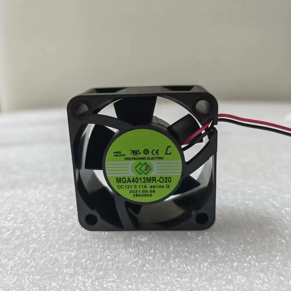 MGA4012MR-O20 Protechnic 12VDC 40x40x20mm Axial Fan