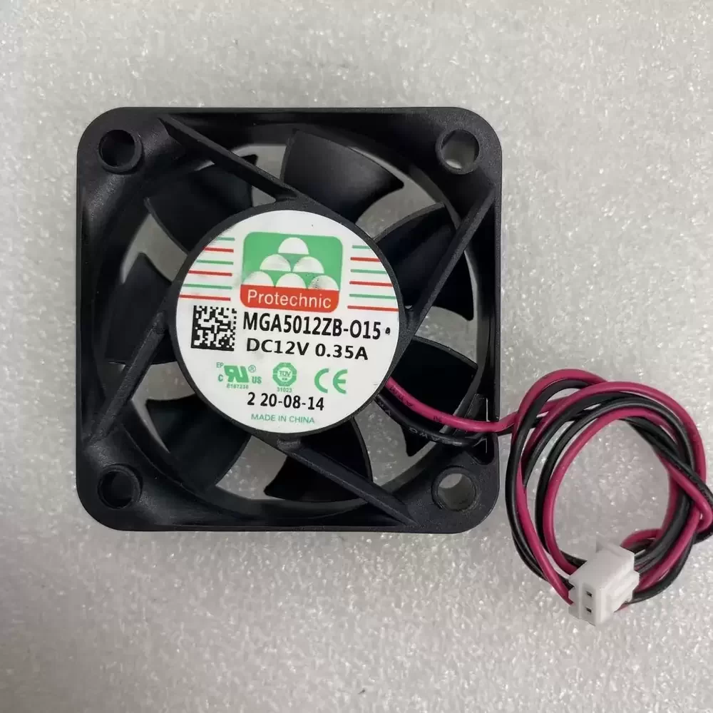 MGA5012ZB-O15 Protechnic 12VDC 0.35A 50x50x15mm Axial Fan