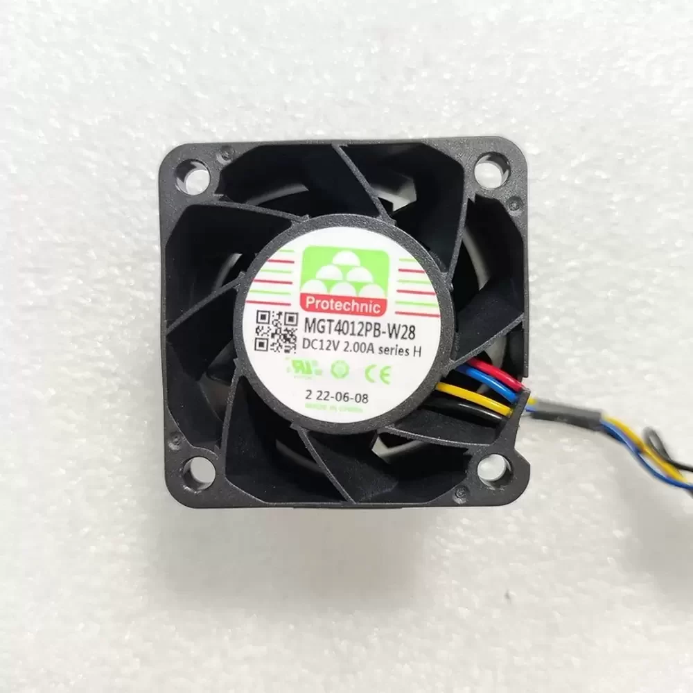 MGT4012PB-W28H Protechnic 12VDC 2.00A 40x40x28mm Cooling Fan