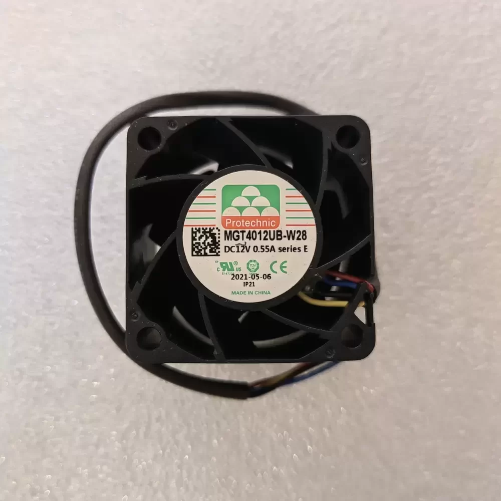 MGT4012UB-W28E Protechnic 12VDC 0.55A 40x40x28mm Axial Fan