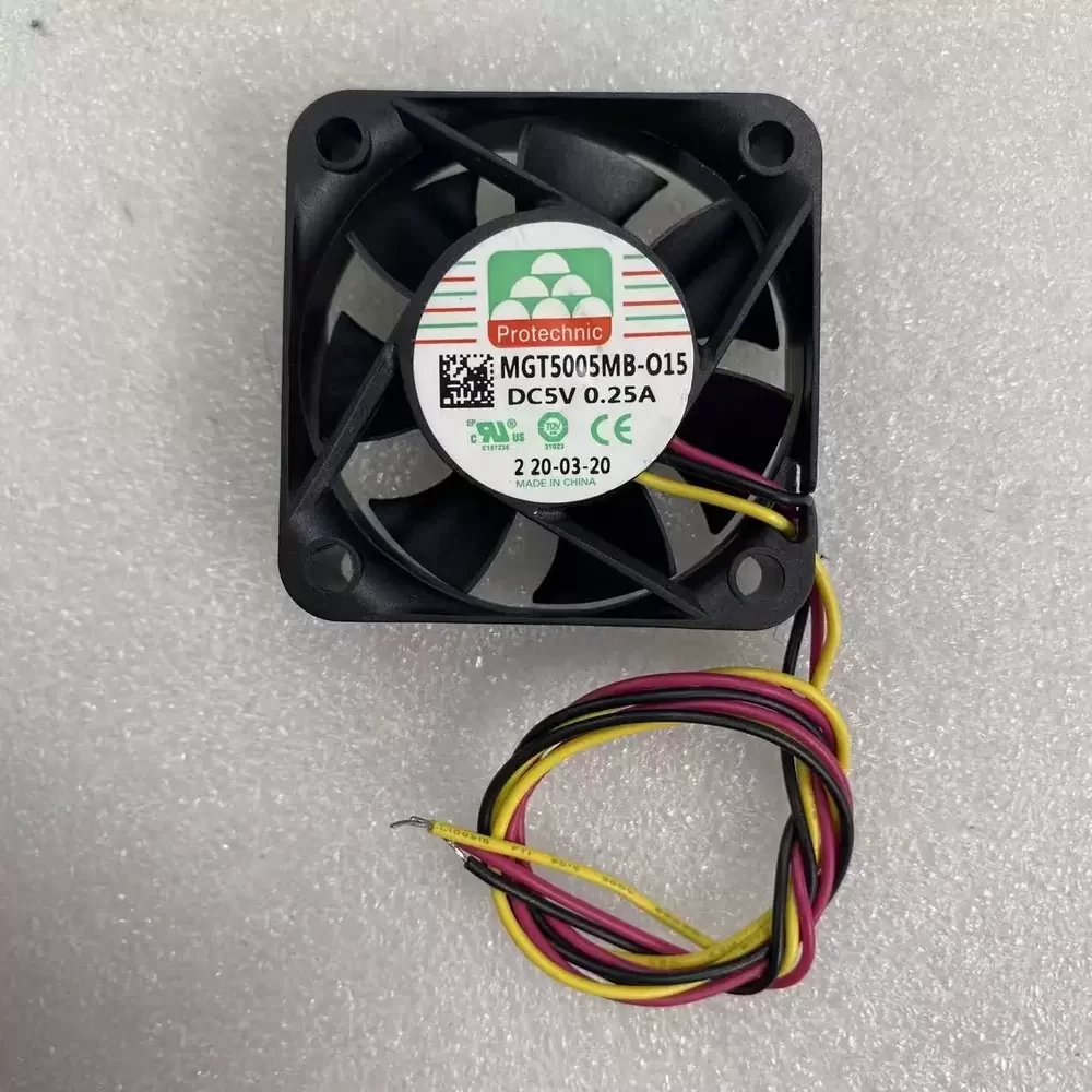 MGT5005MB-015 Protechnic 5VDC 0.25A 50x50x15mm Axial Fan