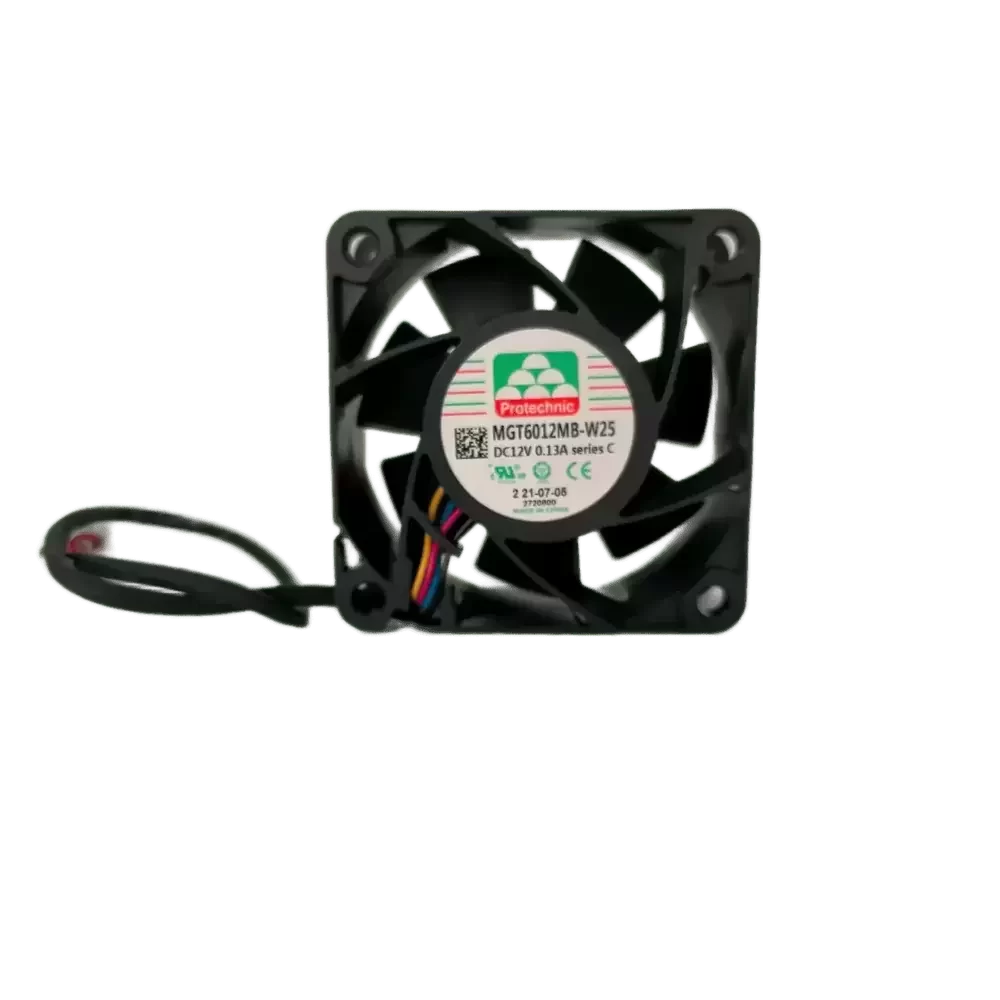 MGT6012MB-W25 Protechnic 12VDC 0.13A 60x60x25mm Axial Fan