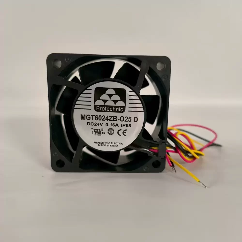 MGT6024ZB-O25D Protechnic 24VDC 60x60x25mm Axial Fan