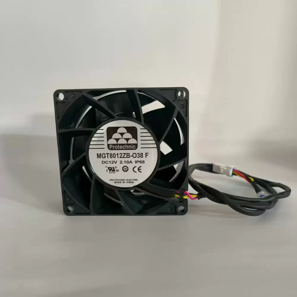 MGT8012ZB-O38F Protechnic 12VDC 2.10A 80x80x38mm Fan