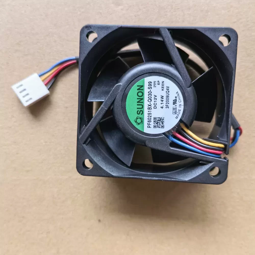 PF60251BX-Q030-S99 SUNON 12VDC 4.14W 60x60x25mm Axial Fan