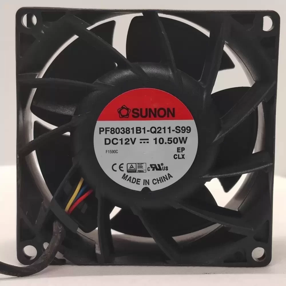PF80381B1-Q211-S99 Sunon 12VDC 10.50W 80x80x38mm Axial Fan