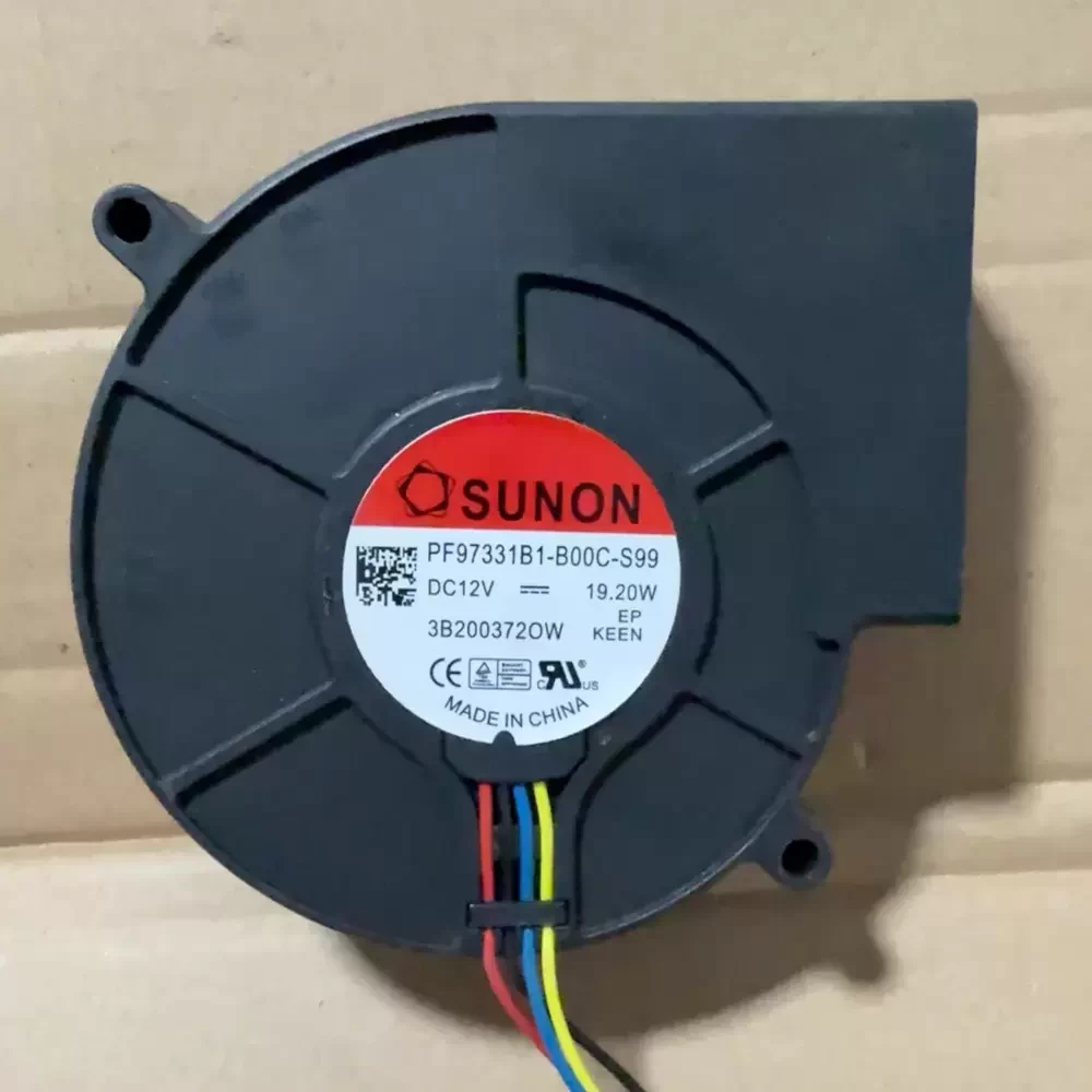 PF97331B1-B00C-S99 SUNON 12VDC 19.2W 97mm Centrifugal Blower
