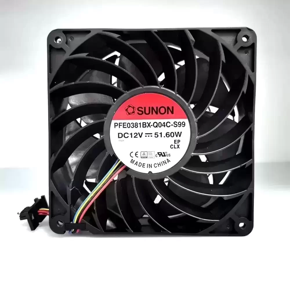 PFE0381BX-Q04C-S99 SUNON 12VDC 51.6W 140x38mm Axial Fan