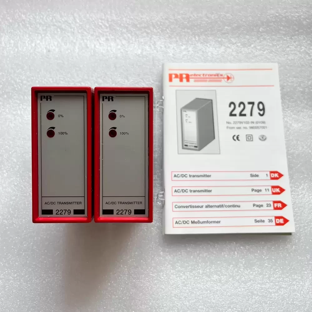 PR 2279B2D PR Electronics 24VDC 20mA Isolation Amplifier