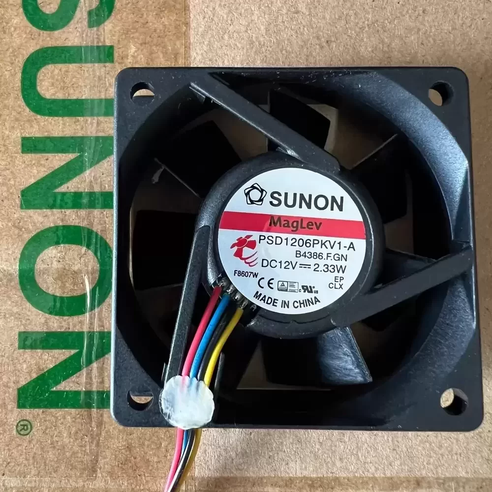 PSD1206PKV1-A.B4386.F.GN Sunon 12VDC 60x60x20mm Axial Fan