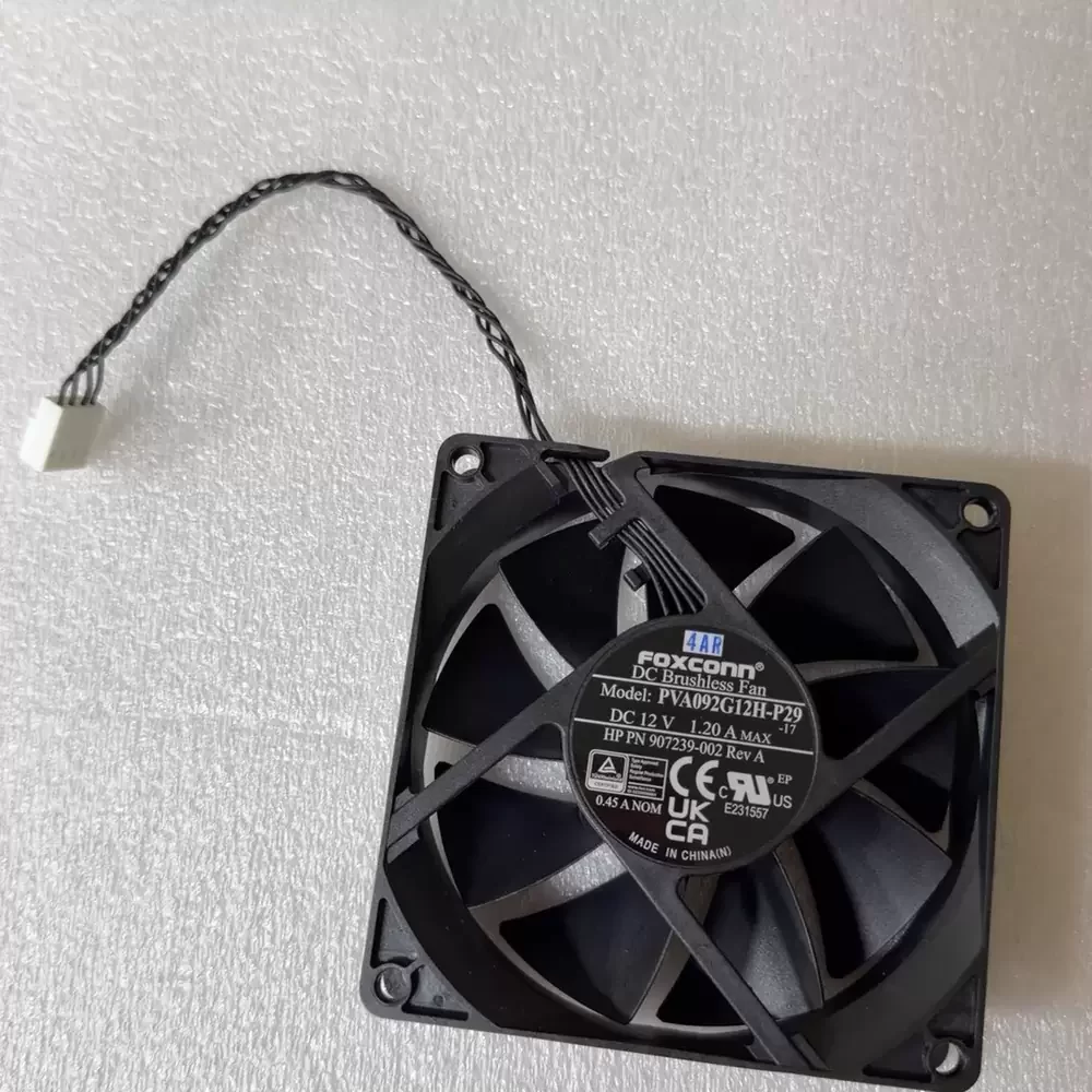 PVA092G12H-P29 Foxconn 12VDC 1.20A 92x92x25mm Axial Fan