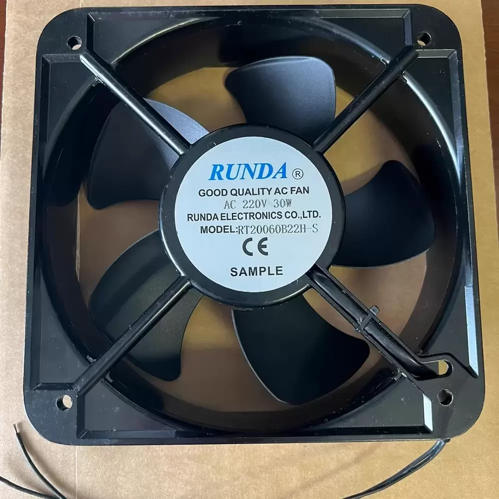 RT20060B22H-S RUNDA 220VAC 30W 200x200x60mm EC Axial Fan