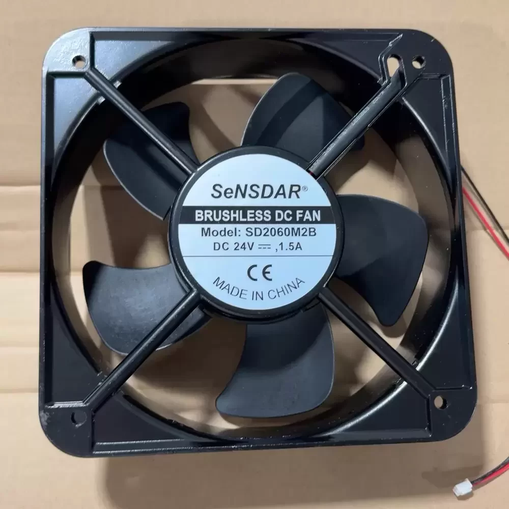SD2060M2B SENSDAR 24VDC 1.5A 200x200x60mm DC Axial Fan