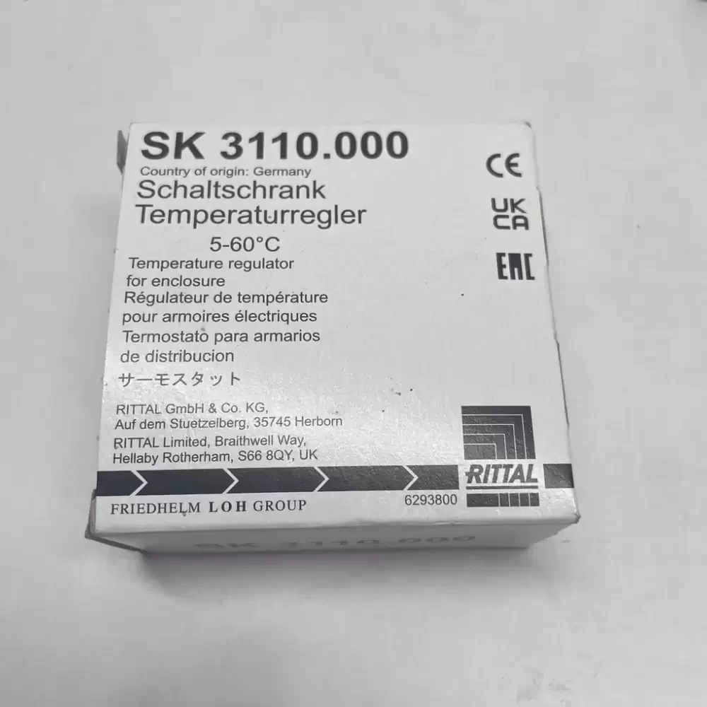SK3110.000 Rittal 230VAC/60VDC 5-60°C Enclosure Thermostat