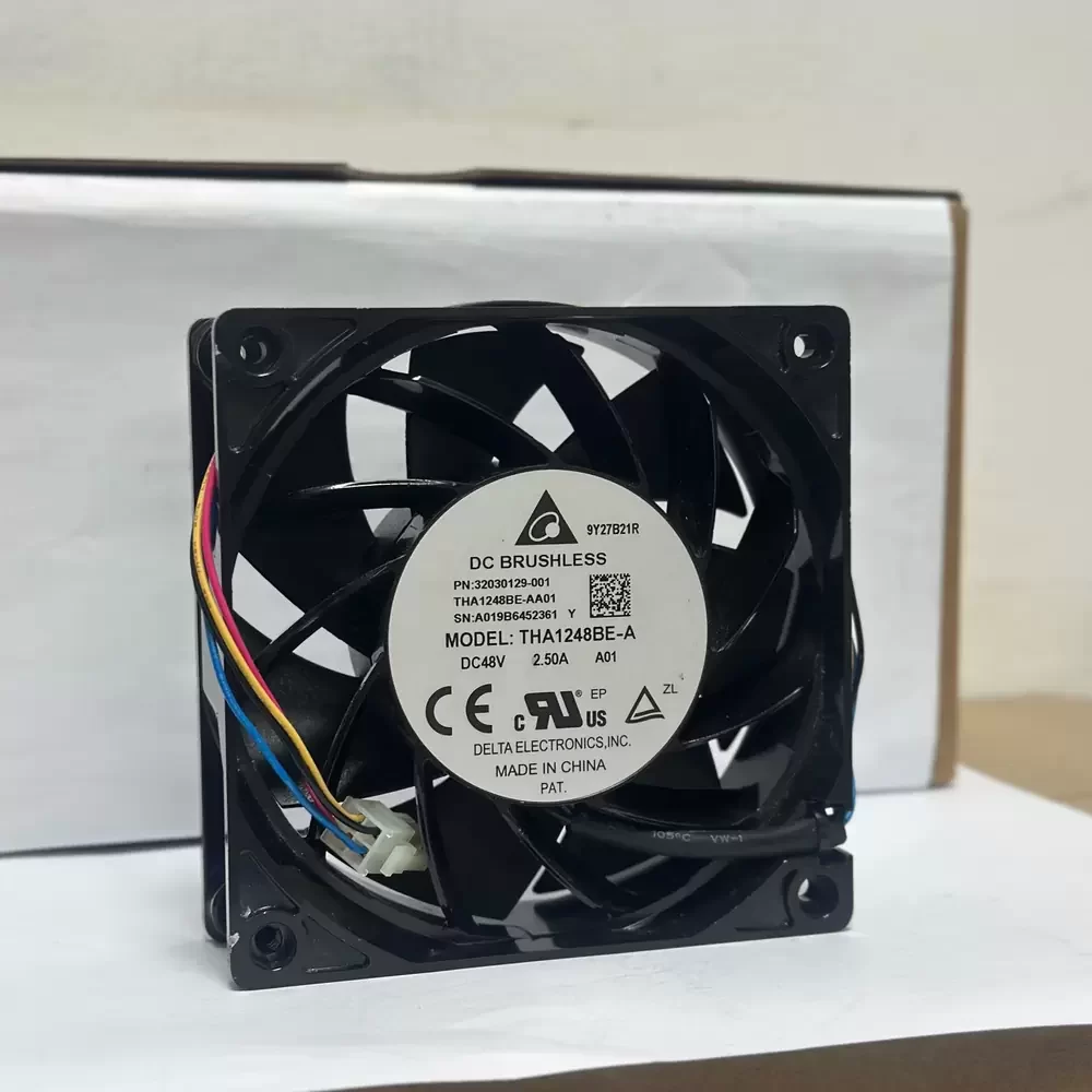 THA1248BE-AA01 Delta 48VDC 99.4W 120x38mm Axial Fan THA1248BE-AA01 Delta 48VDC 99.4W 120x38mm Axial Fan