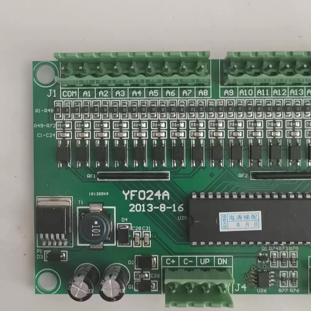 YF024A Sanyo 24VDC 32-bit Escalator Signal Control Board YF024A Sanyo 24VDC 32-bit Escalator Signal Control Board