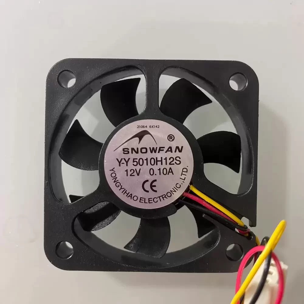 YY5010H12S SNOWFAN 12VDC 0.1A 50x50x10mm Axial Cooling Fan