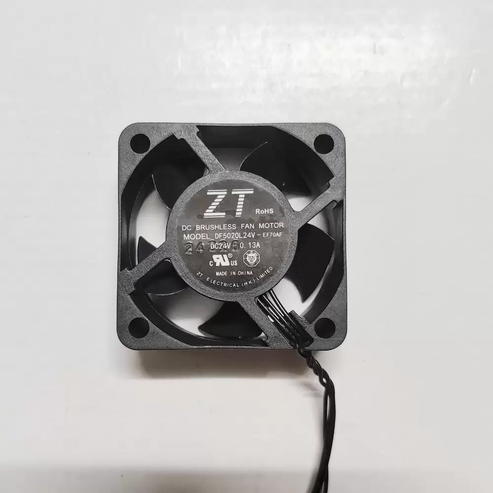 ZT DF5020L24-EF70AF 24VDC 3.12W 50x50x20mm Cooling Fan