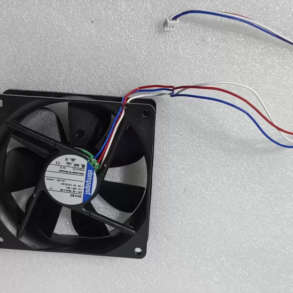 3414N/2-608 ebm-papst 24VDC 2.3W 92x92x25mm DC Axial Fan 3414N/2-608 ebm-papst 24VDC 2.3W 92x92x25mm DC Axial Fan