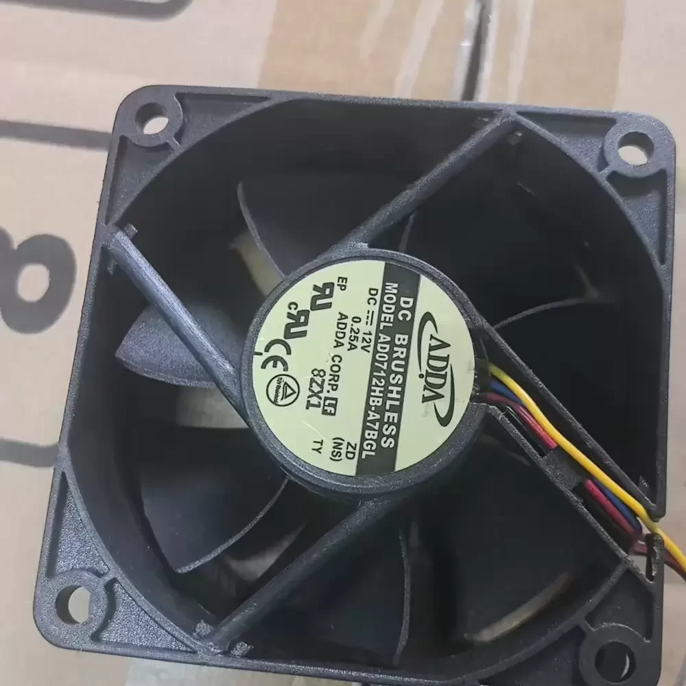 AD0712HB-A7BGL ADDA 12VDC 0.25A 70x70x25mm Axial Fan AD0712HB-A7BGL ADDA 12VDC 0.25A 70x70x25mm Axial Fan
