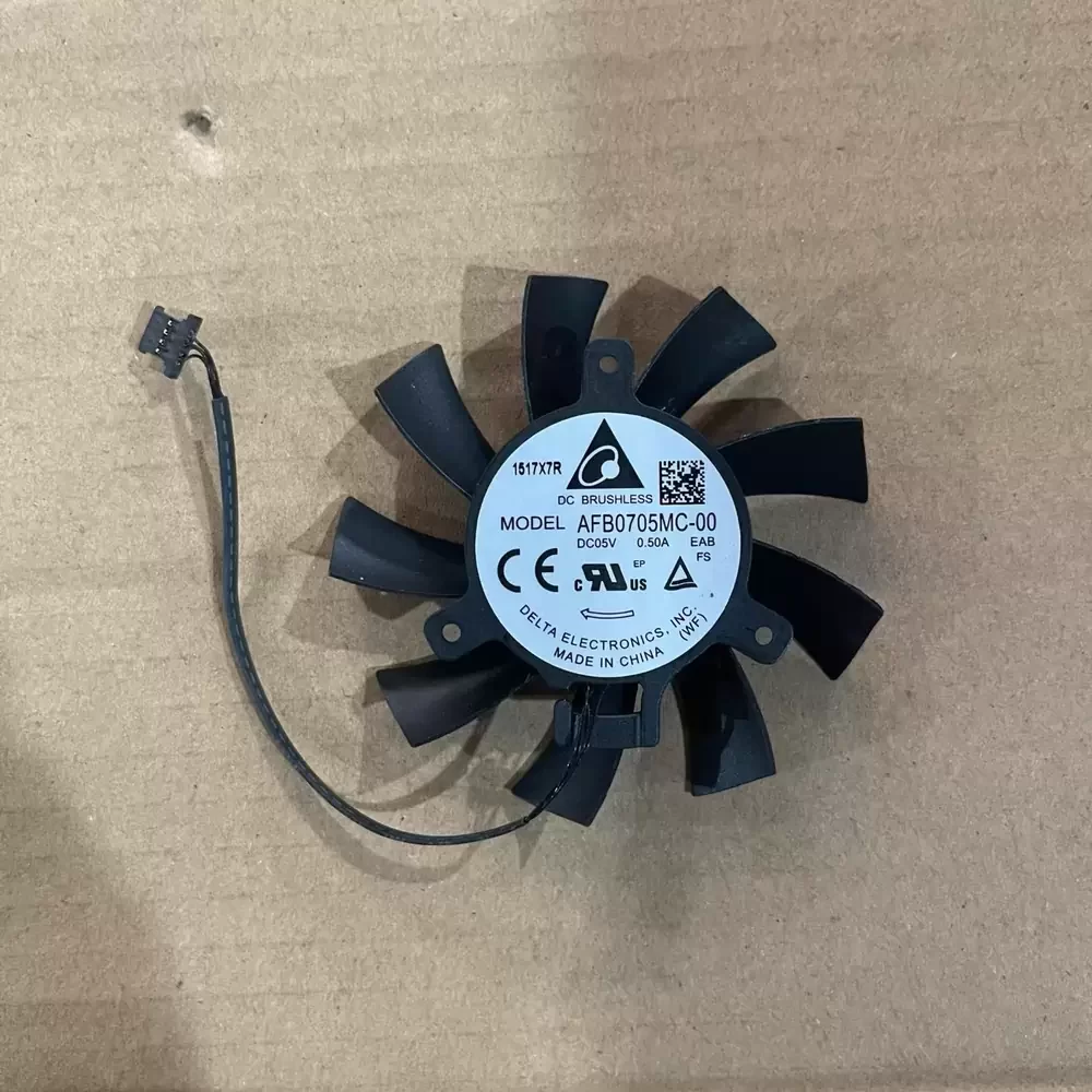 AFB0705MC-00EAB Delta 5VDC 0.50A 70x38mm Brushless DC Fan