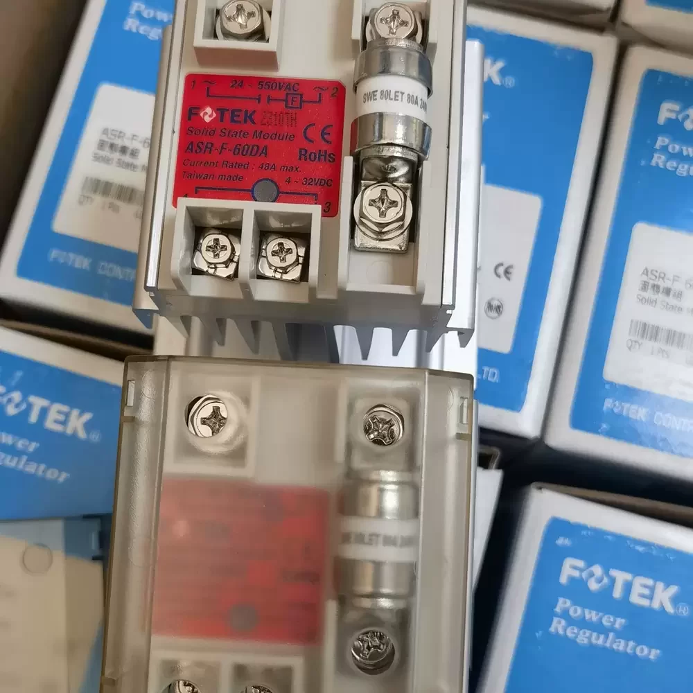 ASR-F-60DA FOTEK 4-32VDC 24-550VAC Solid State Relay ASR-F-60DA FOTEK 4-32VDC 24-550VAC Solid State Relay