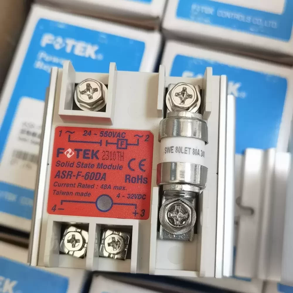 ASR-F-60DA FOTEK 4-32VDC 24-550VAC Solid State Relay