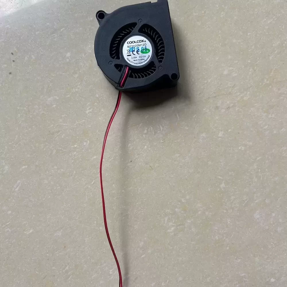 BF5020M12D COOLCOX 12VDC 4000RPM 50x50x20mm DC Blower Fan BF5020M12D COOLCOX 12VDC 4000RPM 50x50x20mm DC Blower Fan