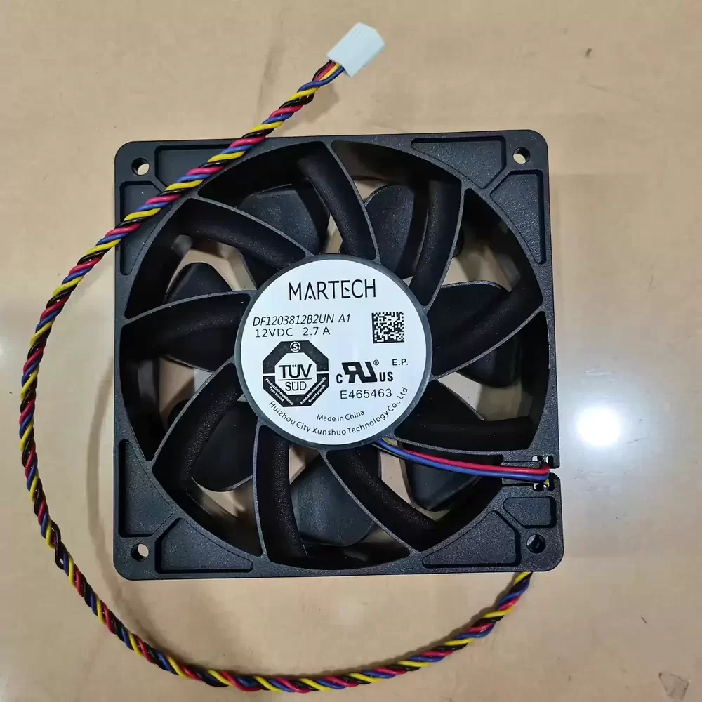 DF1203812B2UN MARTECH 12VDC 2.7A 120mm DC Cooling Fan