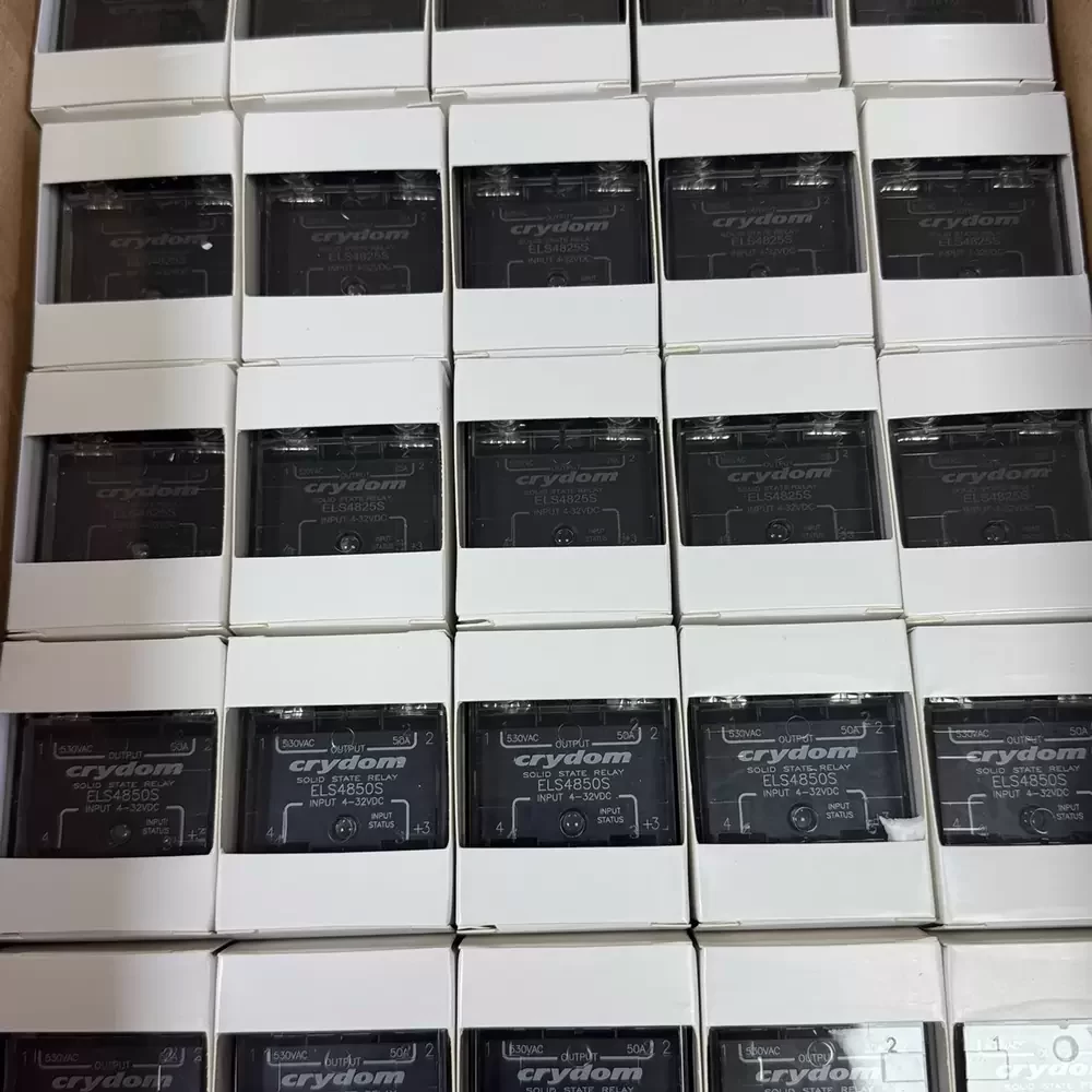 ELS4850S Crydom 50A 530VAC 32VDC Solid State Relay ELS4850S Crydom 50A 530VAC 32VDC Solid State Relay
